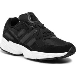 Buty adidas - Yung-96 EE3681 Cblack/Cblack/Crywht. Czarne sneakersy męskie Adidas, ze skóry, bez zapięcia. Za 399,00 zł.