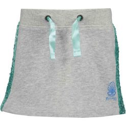 Blue Seven - Spódnica dziecięca 92-128 cm. Szare spódniczki dziewczęce Blue Seven, na co dzień, z aplikacjami, z bawełny, mini, proste. Za 44,90 zł.