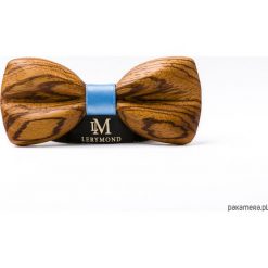 Drewniana mucha MORPHO zebrano. Brązowe muchy męskie Pakamera. Za 380,00 zł.