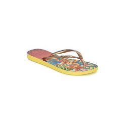 Japonki Havaianas SLIM TROPICAL. Żółte crocsy damskie marki Havaianas. Za 103,20 zł.
