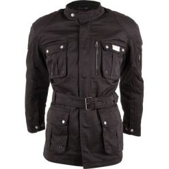 Kurtki męskie bomber: W-TEC Męska kurtka motocyklowa Breathe Czarny r. XL (7906-XL)