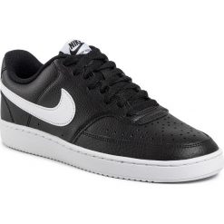 Buty NIKE - Court Vision Lo CD5463 001 Black/White/Photon Dust. Czarne buty sportowe męskie Nike, na co dzień, bez wzorów, ze skóry ekologicznej, bez zapięcia. W wyprzedaży za 249,00 zł.