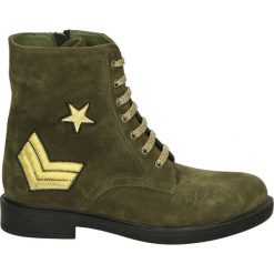 Botki - 274991 SUE GR. Szare botki damskie zamszowe marki Venezia. Za 229,00 zł.