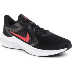 Buty NIKE - Downshifter 10 CI9981 006 Black/University Red/White. Czarne buty sportowe męskie Nike, z tworzywa sztucznego, bez zapięcia, do biegania, nike downshifter. Za 249,00 zł.
