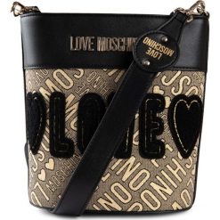 Torebka Love Moschino. Żółte nerki damskie bez wzorów, bez dodatków. Za 449,00 zł.