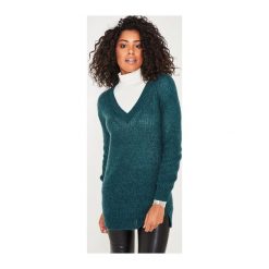 Sweter damski. Szare bez kategorii Promod, na zimę, uniwersalny, z dzianiny, dekolt w kształcie v. Za 249,90 zł.
