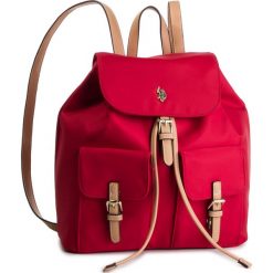 Plecak U.S. POLO ASSN. - Houston L Backpack Bag BEUHU0568WIP Nylon/Red. Czerwone plecaki damskie U.S. Polo Assn., bez wzorów, ze skóry ekologicznej, klasyczne. W wyprzedaży za 229,00 zł.
