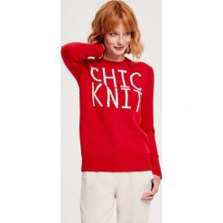 Sweter w kolorze czerwonym. Czerwone swetry damskie ZOCHA, s, bez wzorów, z kaszmiru, bez rękawów, bez kaptura. W wyprzedaży za 339,95 zł.