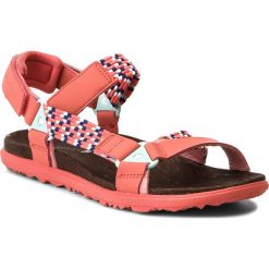 Sandały MERRELL - Around Town Sunvue Woven J94150 Hot Coral. Pomarańczowe sandały damskie Merrell, bez wzorów, ze skóry ekologicznej, sportowe, bez obcasa, bez zapięcia, outdoorowe. W wyprzedaży za 199,00 zł.