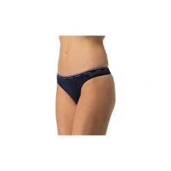 Stringi Tommy Hilfiger 1387905868 MICRO STRIPE THONG. Niebieskie skarpetki damskie TOMMY HILFIGER, bez wzorów. Za 74,20 zł.