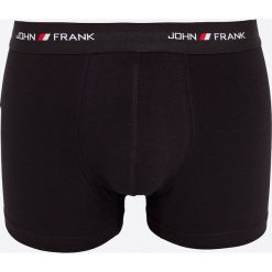 John Frank - Bokserki (3-pack). Czarne bokserki męskie John Frank, bez wzorów, z elastanu. Za 89,90 zł.
