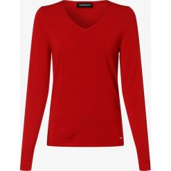 Taifun - Sweter damski, czerwony. Czerwone swetry damskie Taifun, m, bez wzorów, z dzianiny, eleganckie, bez rękawów, bez kaptura. Za 139,95 zł.