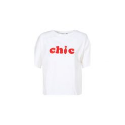 T-shirty z krótkim rękawem Compania Fantastica CHIC. Białe t-shirty damskie marki Compañía fantástica, m. Za 76,30 zł.