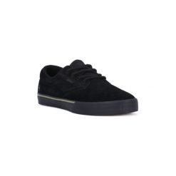 Buty Etnies JAMESON VULC. Czarne trampki męskie marki Etnies, bez wzorów, bez zapięcia. Za 267,21 zł.