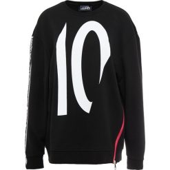 KARL LAGERFELD TERRY Bluza black /white. Czarne bluzy rozpinane damskie KARL LAGERFELD, l, z bawełny. Za 739,00 zł.