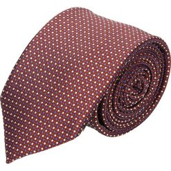 Krawat platinum bordo classic 223. Brązowe krawaty męskie marki Recman. Za 69,00 zł.