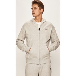Reebok Classic - Bluza. Szare bluzy męskie Reebok Classic, s, bez wzorów, z elastanu, z kapturem, bez rękawów, z kapturem. Za 249,90 zł.