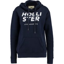 Bluzy damskie: Hollister Co. CORE Bluza z kapturem navy