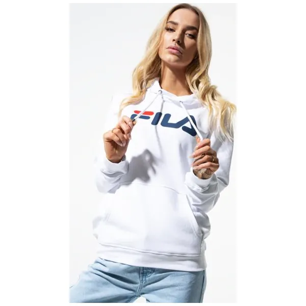 Fila Bluza Pure Hoody , biały, rozmiar M. Białe bluzy damskie Fila, s, bez wzorów, z poliesteru, bez rękawów, bez kaptura. Za 279,99 zł.
