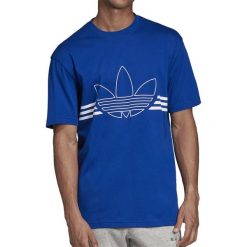 ADIDAS OUTLINE TEE > EJ8790. Koszulki męskie Adidas, xl, bez wzorów, z bawełny, bez kołnierzyka, z krótkim rękawem, krótkie. W wyprzedaży za 89,99 zł.