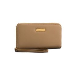 ACCCESSORIES 1W1-013-AW18. Brązowe portfele damskie ACCCESSORIES, bez wzorów. Za 39,99 zł.