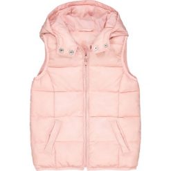 Bezrękawnik z kapturem 3-12 lat. Czerwone kamizelki dziewczęce marki La Redoute Collections, z kapturem. Za 88,16 zł.
