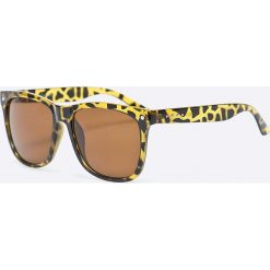 Jack & Jones - Okulary. Zielone okulary przeciwsłoneczne męskie marki Jack & Jones, z materiału, prostokątne. W wyprzedaży za 59,90 zł.