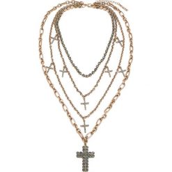 Naszyjnik TWINSET - Collana 202TA4316 Black Diamond 00994. Żółte naszyjniki męskie Twinset, metalowe. Za 539,00 zł.