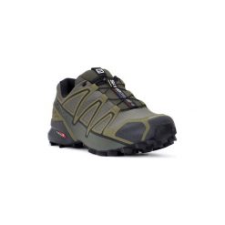 Buty Salomon SPEEDCROSS 4. Pomarańczowe buty trekkingowe męskie marki Salomon, bez zapięcia, trekkingowe, salomon speedcross. Za 521,25 zł.