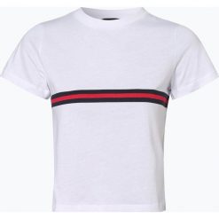 Aygill's - T-shirt damski, biały. Białe t-shirty damskie Aygill's, s, w paski, z kontrastowym kołnierzykiem. Za 39,95 zł.
