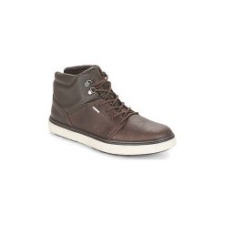 Buty Geox U MATTIAS B ABX. Pomarańczowe trampki męskie Geox, bez wzorów, bez zapięcia. Za 395,40 zł.