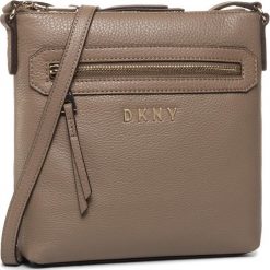 Torebka DKNY - Tappen Satchel R94EAF93 Dune 269. Brązowe listonoszki damskie DKNY, na co dzień, bez wzorów, ze skóry, bez dodatków. W wyprzedaży za 509,00 zł.