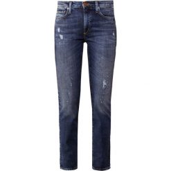 True Religion NEW HALLE Jeansy Slim Fit blue denim. Niebieskie jeansy damskie marki True Religion, bez wzorów, z elastanu. Za 839,00 zł.