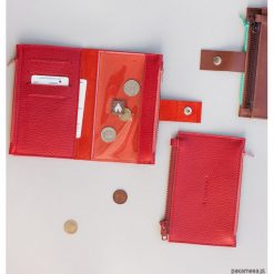 Portfele damskie: Portfel - Pocket BIG / Red