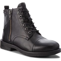 Kozaki PEPE JEANS - Tom-Cut Med Boot PMS50163 Black 999. Czarne buty zimowe męskie marki Pepe Jeans, z jeansu. W wyprzedaży za 439,00 zł.