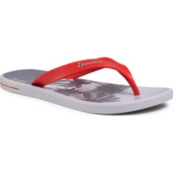 Japonki IPANEMA - Posto 10 Temas Ad 82879 Grey/Red/Dark Grey 21570. Czerwone klapki męskie Ipanema, z tworzywa sztucznego, bez zapięcia. Za 79,99 zł.
