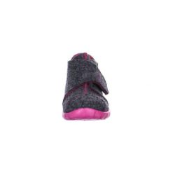 Superfit Girls Kapcieschwarz kombi - czarny. Czarne buciki niemowlęce marki Superfit, z tkaniny. Za 79,00 zł.