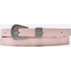 Answear - Pasek Wild Nature. Różowe paski damskie marki ANSWEAR, w paski, ze skóry ekologicznej. W wyprzedaży za 39,90 zł.