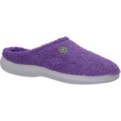 Fioletowe kapcie z kwiatkiem inblu bs31ts01w. Fioletowe kapcie damskie Inblu. Za 48,99 zł.