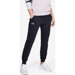 Under Armour Spodnie dresowe Czarny. Czarne spodnie damskie Under Armour, xl, z bawełny. Za 206,95 zł.