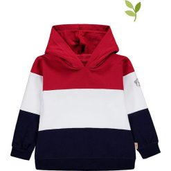 Bluza ze wzorem. Bluzy niemowlęce Mother Nature & Me, w paski, z bawełny, bez rękawów, bez kaptura. W wyprzedaży za 72,95 zł.