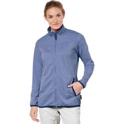 Kurtki sportowe damskie: Jack Wolfskin Kurtka polarowa damska Tongari Jacket Dusk Blue r. M (1705011-1405)