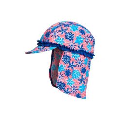 Playshoes Czapka UV Fiołki - niebieski. Niebieskie czapeczki niemowlęce marki Playshoes, z elastanu. Za 55,00 zł.