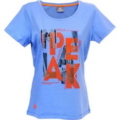 PEAK Koszulka Damska F652022 niebieska r. XL (63976). Niebieskie topy sportowe damskie marki PEAK, xl. Za 73,23 zł.