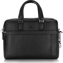 Torba na laptopa. Czarne torby męskie skórzane Wittchen, w paski, ze skóry, eleganckie, małe. W wyprzedaży za 659,90 zł.