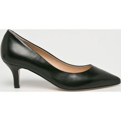 Solo Femme - Czółenka. Czarne buty ślubne damskie marki Solo Femme, ze skóry, na szpilce. Za 339,90 zł.