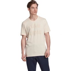 Adidas Performance VRCT Koszulka Beżowy. Brązowe podkoszulki męskie adidas Performance, s, z nadrukiem, z bawełny, z krótkim rękawem. Za 128,95 zł.