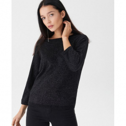 Sweter z wiązaniem na plecach - Czarny. Czarne bez kategorii House, s, z dekoltem na plecach. Za 79,99 zł.
