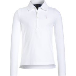 Polo Ralph Lauren Koszulka polo white. Białe t-shirty damskie Polo Ralph Lauren, z elastanu, polo. W wyprzedaży za 183,20 zł.