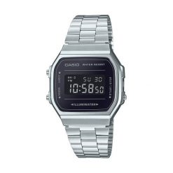 Casio Vintage A168WEM-1EF - Negocjuj cenę zakupu, na pewno będziesz zadowolony. Szare zegarki męskie marki CASIO. Za 224,00 zł.
